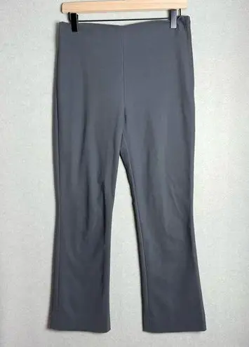 MM.LaFleur Womens Pants Gray High Rise Wide Leg Career Cotton Blend Size 4