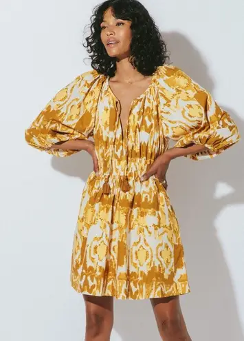 Cleobella AUBREY MINI DRESS WATER COLOR IKAT XS