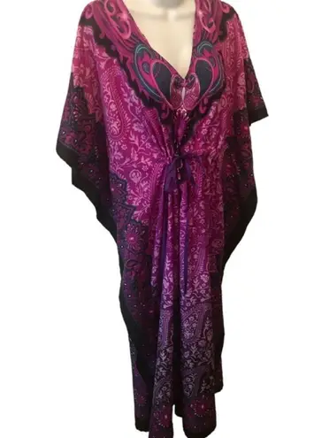 Miss Lavish Kimono Maxi Dress Sz 20