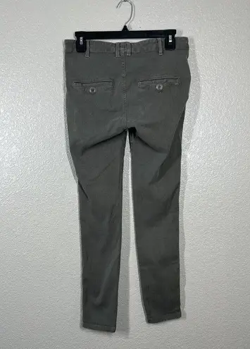 The Great Corduroy Skinny Ankle Pants Size 27 Sage Green