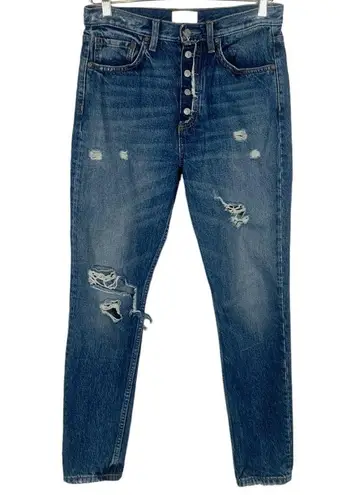 Boyish Billy High Waist Distressed Jeans Size 28