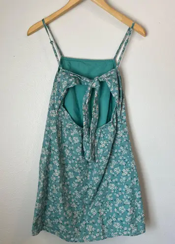 American Eagle AE Tie Back Dress Floral Mini