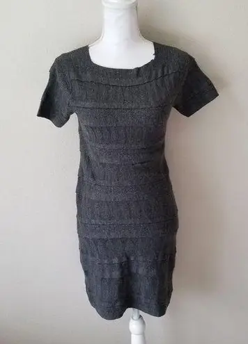 Alex Marie / Small / Gray Short Sleeve Sweater Dre