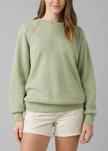 prAna Women's Cozy Up Sweatshirt Green Size Medium