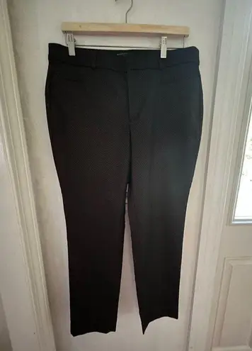 Banana Republic Outlet size 12 Sloan pants size 12. black with a gold fleck.