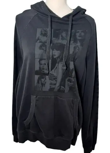 Taylor Swift The Eras Tour Black Oversized Hoodie M - Image 1