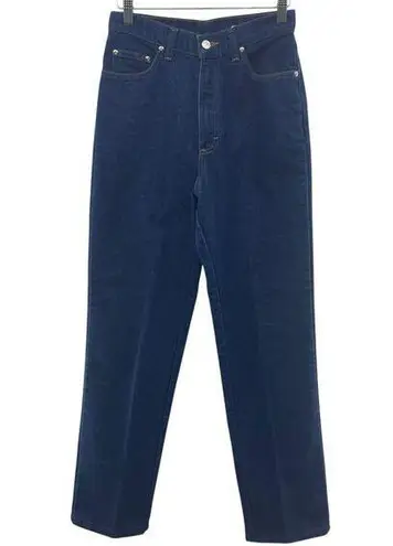 Vintage Sheplers Size 10 1989 Denim Jeans Straight Leg High Rise Waist Western Blue