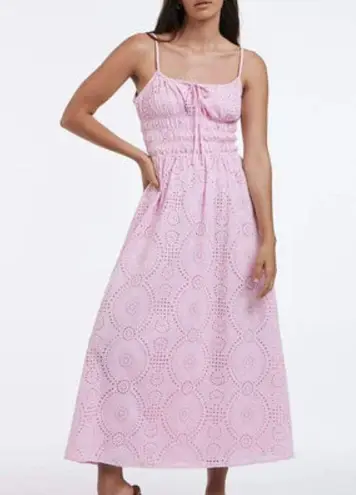 Charlie Holiday Anne Maxi Dress in Rose