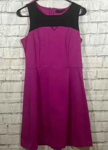 Attention Women’s purple/black sleeveless dress Medium