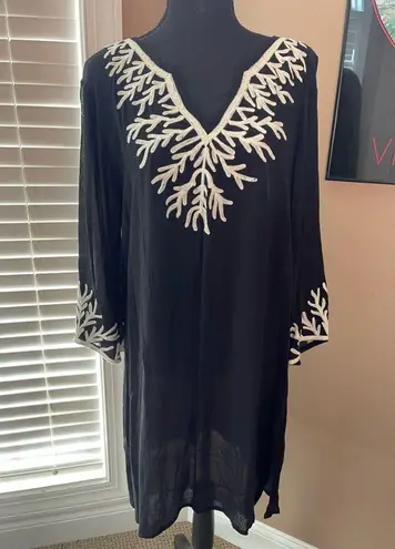 Cover Up by The Royal Standard Collection Women’s Beach Cover Up in Black Size M