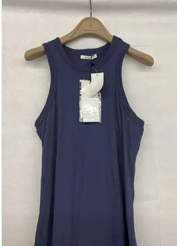 The Cove NEW Size 2 / M Medium John Elliott Supima Racerback Midi Dress in Blue