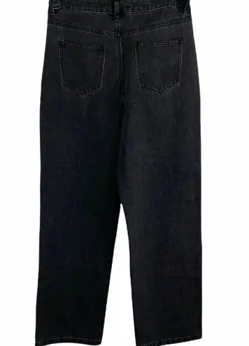 Vestique Size S Keeping Things Straight Pants Factory Faded Black Jeans