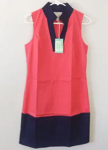 Sail To Sable colorblock v-neckline cotton sleeveless dress Size Small