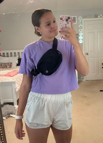 LULU LEMON Navy Belt Bag