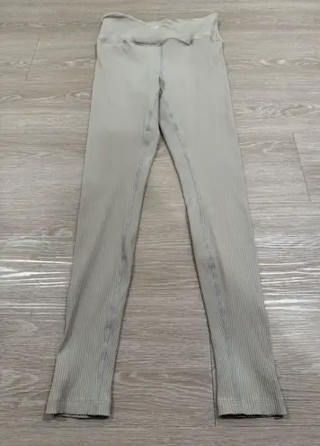 Year Of Ours Veronica Ribbed Legging - Light Tan