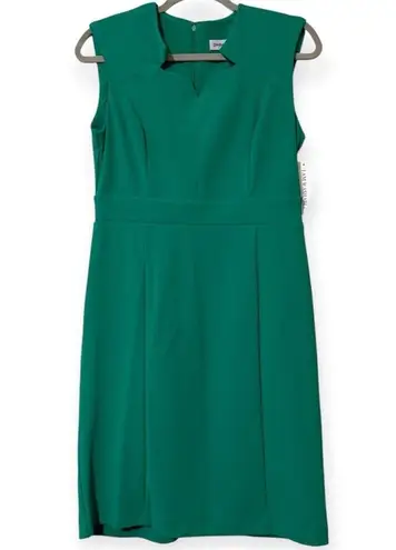 Shelby & Palmer women’s size 10 Elegant new emerald Green Sleeveless Dress zips