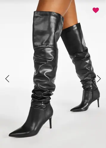 Shoedazzle Leather Boots