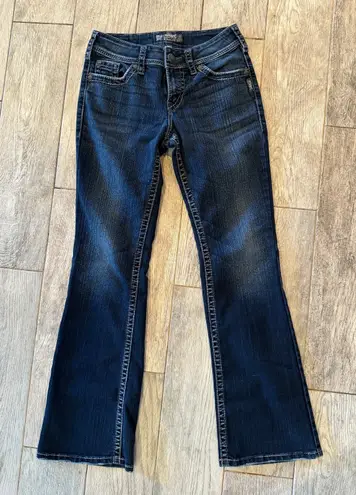 Silver Jeans Suki Surplus Denim Jeans 27 x 32 Womens 27x32 Boot Western Bootcut