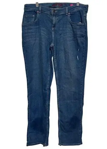 Arizona Jeans Arizona Jean Co Women's/Junior's Straight Blue Denim Jeans Size 18 1/2 Plus