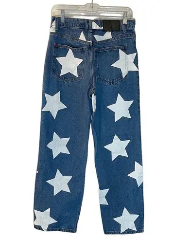 BDG  Low-Rise Tapered Baggy Jean - Star Print