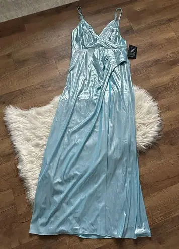 Retrofête RETROFETE Yesi Dress In Blue Silver thumbnail 5