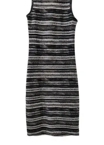 RACHEL Rachel Roy Women's Printed Striped Tank Dress Size XS Modal Blend Bodycon
