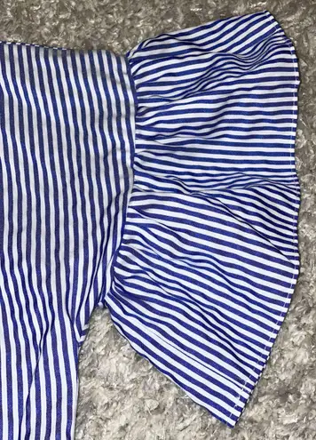 Westport Stripped Dress With Embroidered Flowers