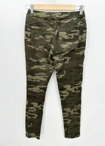 Sanctuary  Green Camo Printed Pull on Stretch Casual Grease Leggings Womens Small