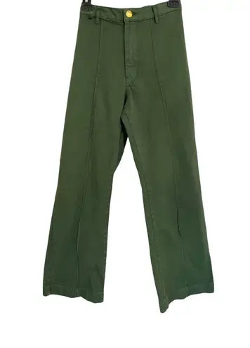 Big Bud Press Western Pants Green 100% Cotton Made in LA Women’s XS Workwear