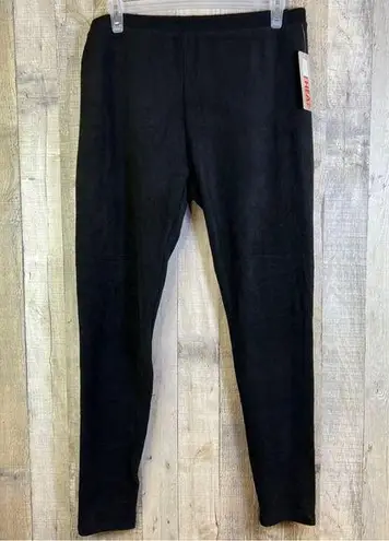 32 Degrees Heat  Suoersoft XXL Black Fleece Leggings Super Stretchy