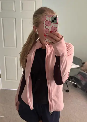 Nike  Pink Zip-Up Jacket