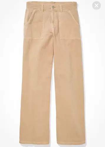 American Eagle AE Stretch Super High-Waisted Baggy Wide-Leg Pant