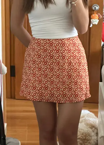 Urban Outfitters Butterfly Mini Skirt