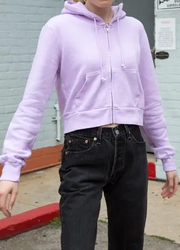Brandy melville lilac crystal hoodie hotsell