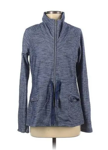 Balance Collection Balance Outdoor track Jacket full zip space dye navy blue activewear women's S