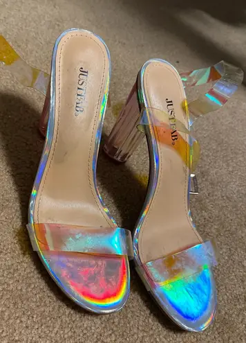 JustFab  Holographic Women's Heels