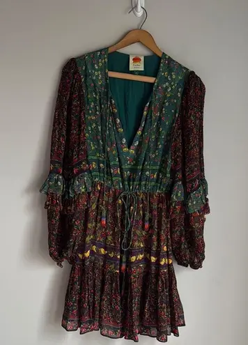 Farm Rio Mix Mini Prints Mini Dress XS
