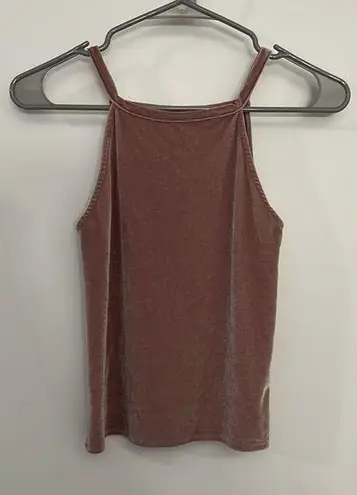 Buckle Velvet Tank