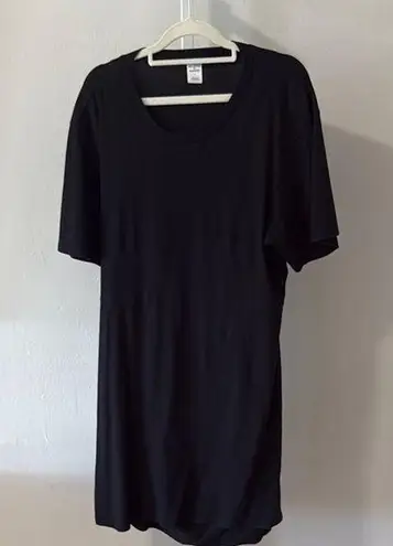 Melrose and Market Black Boxy Short Sleeve 100% Cotton T-Shirt size large