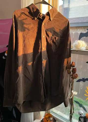 Covington Vintage fall corduroy button down shirt