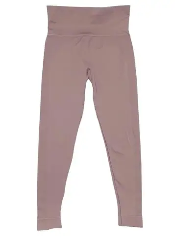 Set Active Sculptflex Seamless Leggings Mauve Nylon Spandex Women's Size Medium