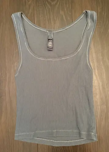 SKIMS Cotton Ribbed Tank, Kyanite