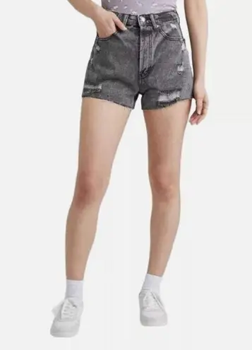 Wild Fable  Highest Rise Distressed Cut Off Jean Charcoal Wash Gray Shorts 8 - Image 12