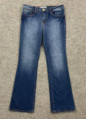 Baby Phat Vintage Y2K Faded Denim Bratz Vibes Mid Rise Flare Bootcut Leg Jeans
