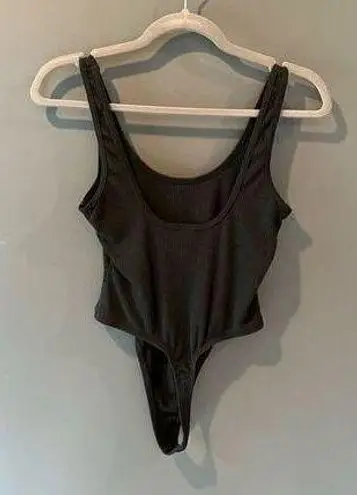 Black Bodysuit/Swim Suit (per tag), Small