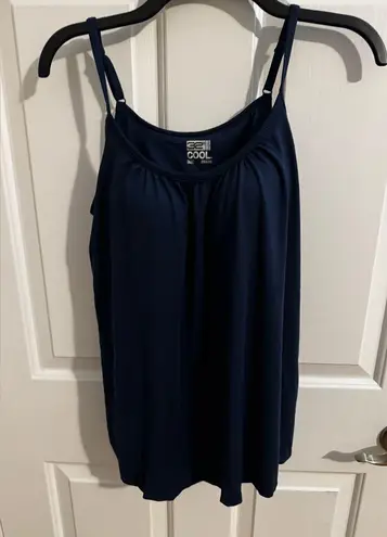 32 Degrees Heat 32 Degrees New Cool Flowy Bra Cami Blue Size M