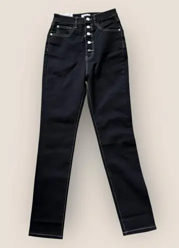 We Wore What - High Rise Skinny Jeans – Black, Size 27, NWT