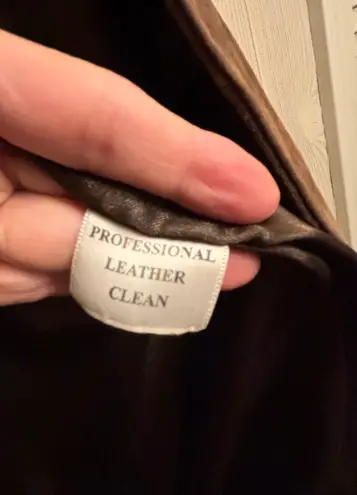 JG HOOK *VINTAGE*1990s* DARK BROWN SUEDE COAT Size M