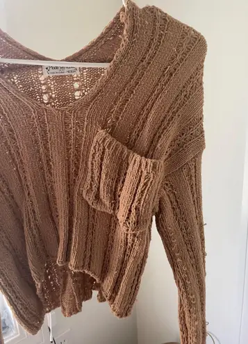 Francesca's Brown Sweater