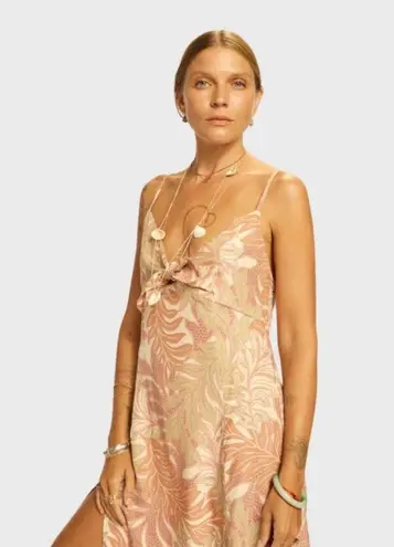 Natalie Martin 💕💕 Sophie Dress ~ Jungle Print Clay 100% Silk Large L NWT